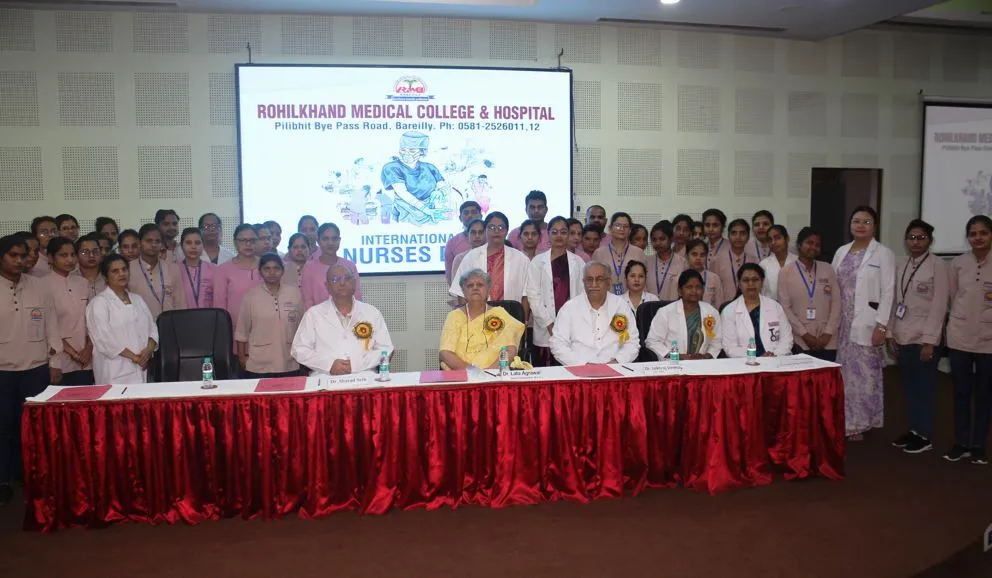 बरेली: मरीज की उचित देखभाल बिना नर्सिंग स्टाफ के संभव नहीं- डाॅ. लता