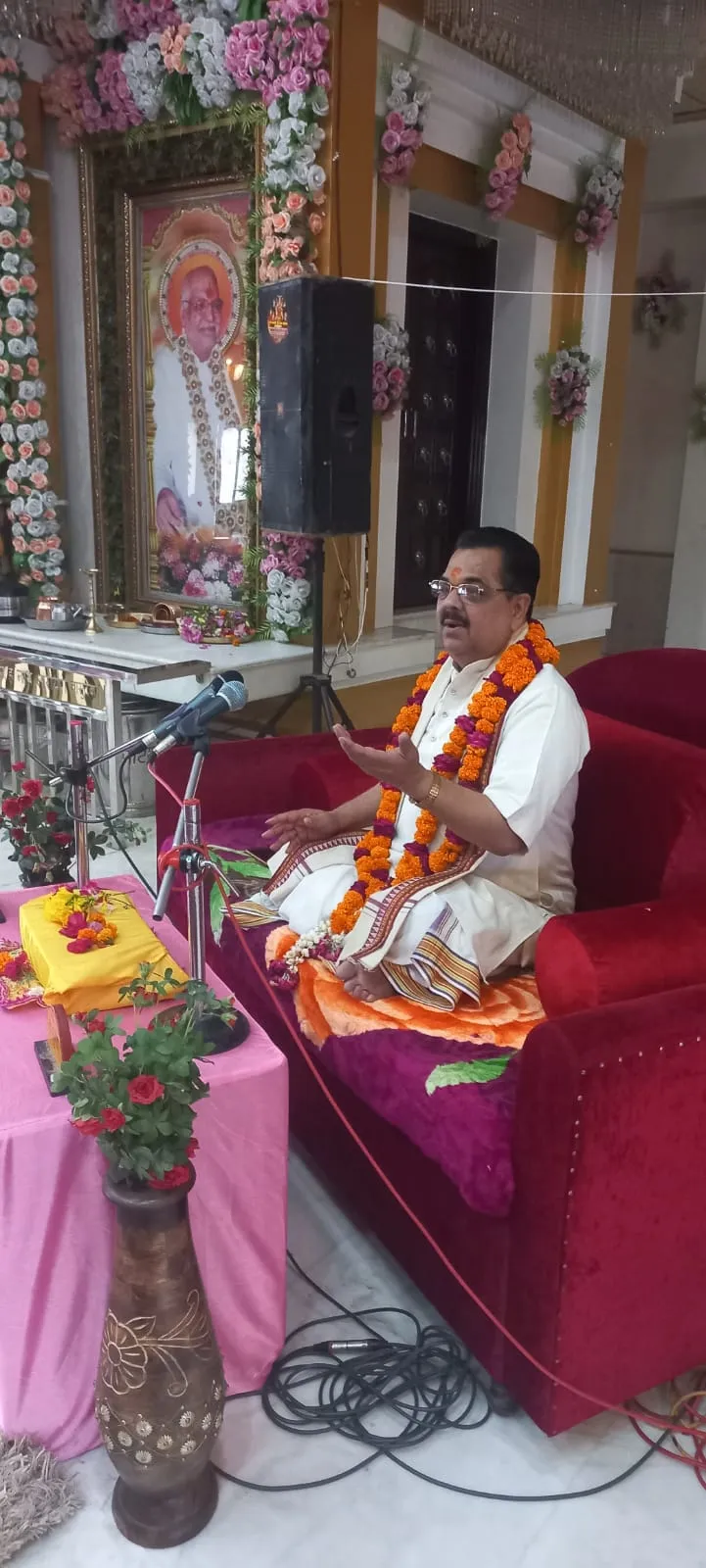 बरेली: निराश्रय के आश्रय हैं श्रीराम : पं. बृजेश पाठक