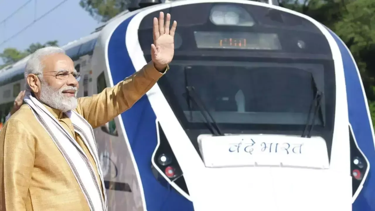 PM MODI 27 जून को दो वंदे भारत एक्सप्रेस को दिखाएंगे हरी झंडी 