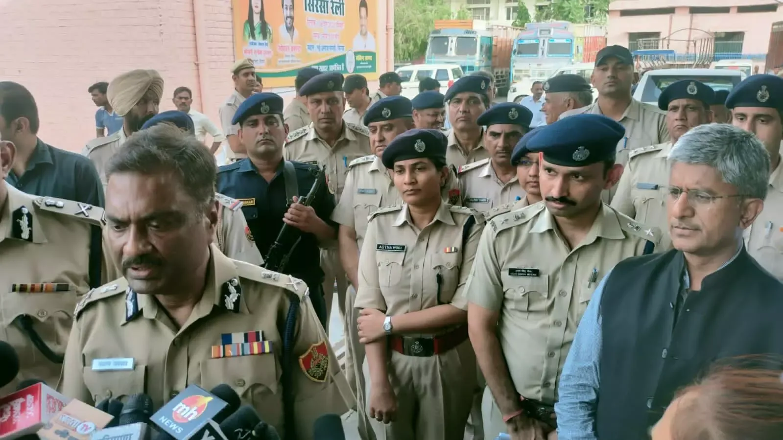  शाह की रैली को लेकर DGP ने लिया व्यवस्थाओं का लिया जायजा 