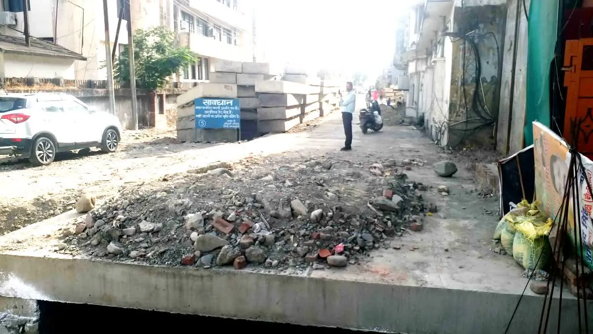 हल्द्वानी: नहर कवरिंग की समयसीमा समाप्त, 640 मीटर ही हो सका कार्य