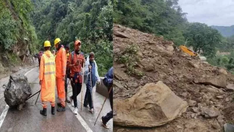 गरमपानी: बाढ़ सुरक्षा कार्यों में तेजी लाने तथा विशालकाय बोल्डरों के निस्तारण की मांग