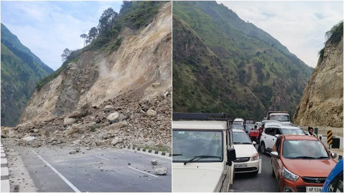 हिमाचल बाढ़: करीब 24 घंटे बाद चंडीगढ़-मनाली राष्ट्रीय राजमार्ग पर यातायात बहाल 