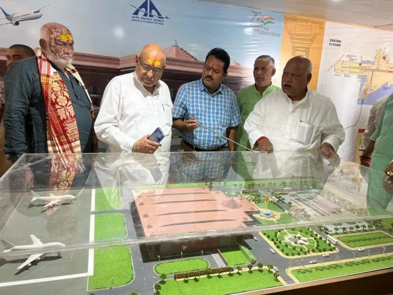 अयोध्या : रामनगरी के दौरे पर आए भाजपा राष्ट्रीय उपाध्यक्ष ने किया विकास कार्यों का निरीक्षण