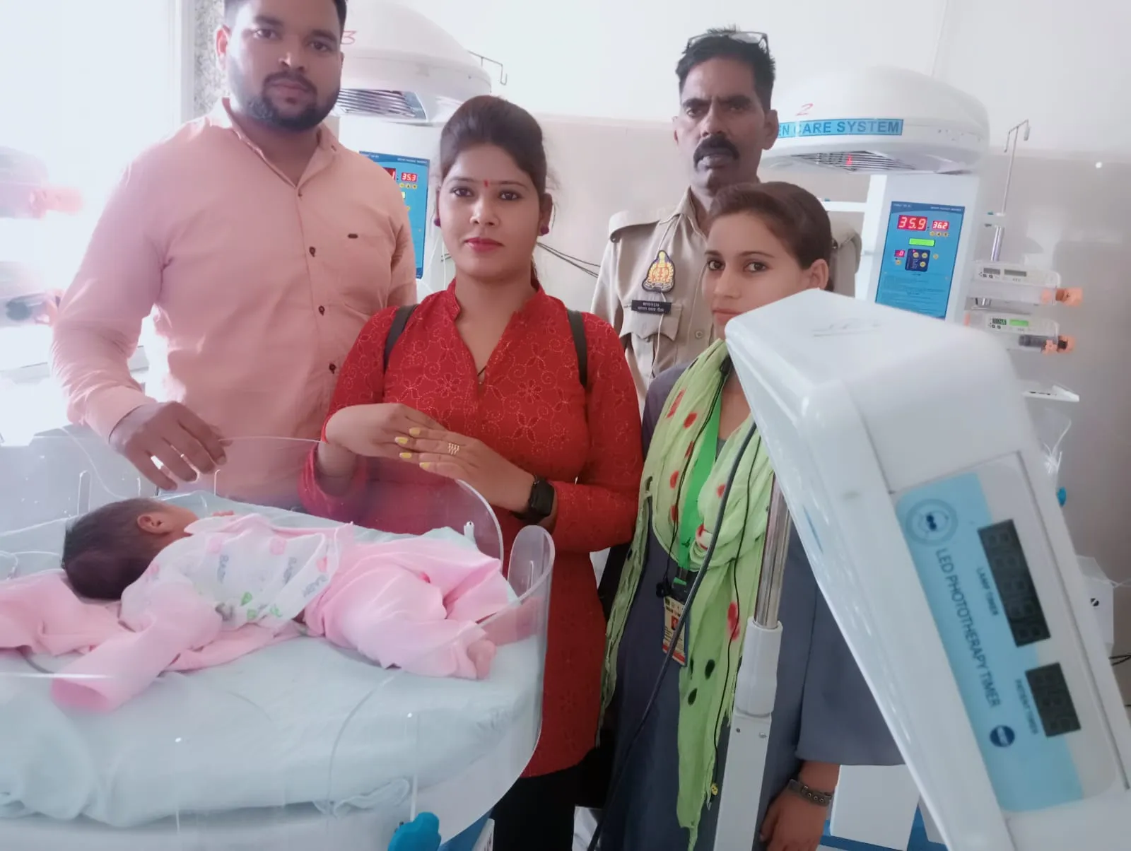 बरेली: झाड़ियों में मिला नवजात शिशु अब पूरी तरह स्वस्थ