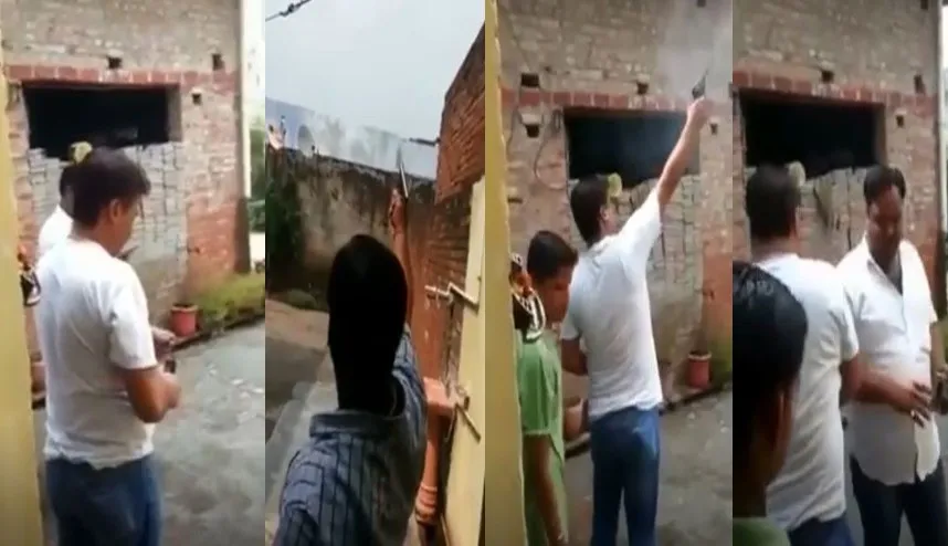 बरेली: अशरफ के गुर्गों का ताबड़तोड़ फायरिंग का वीडियो वायरल, लोगों में दहशत का माहौल