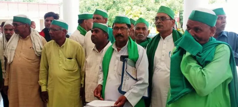 बस्ती : भाकियू ने सांसद बृजभूषण शरण सिंह के गिरफ्तारी को लेकर खोला मोर्चा