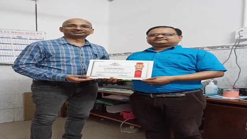 हरदोई : 5 स्टार ग्रेड के लिए चुना गया आईसीटीसी केन्द्र, प्रमाण पत्र देकर सम्मानित किया गया