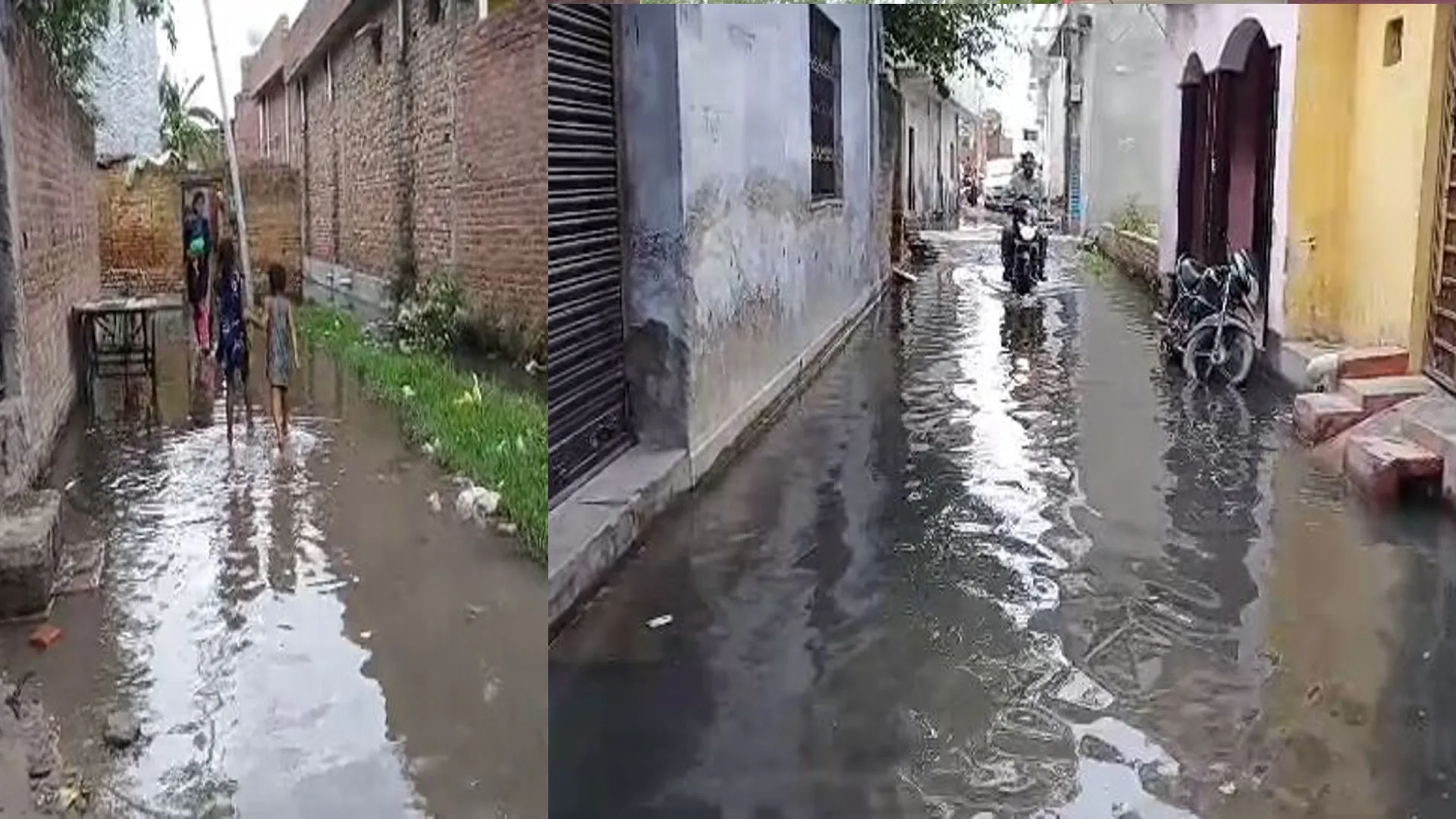 बरेली: जलभराव की समस्या से जीना हुआ दुश्वार, दो साल से झेल रहे अनूपमनगर के बाशिंदे