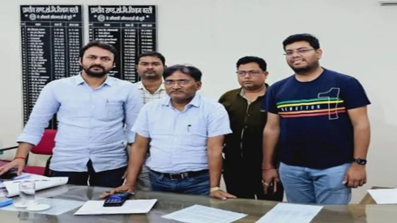 बस्ती: क्षितीश पांडेय बने सहायक अभियंता एसोसिएशन के जिलाध्यक्ष