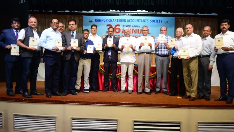 कानपुर चार्टर्ड एकाउंटेंट्स सोसाइटी की आम सभा एवं वार्षिक चुनाव संपन्न, मर्चेंट्स चैम्बर सभागार में हुई आयोजित
