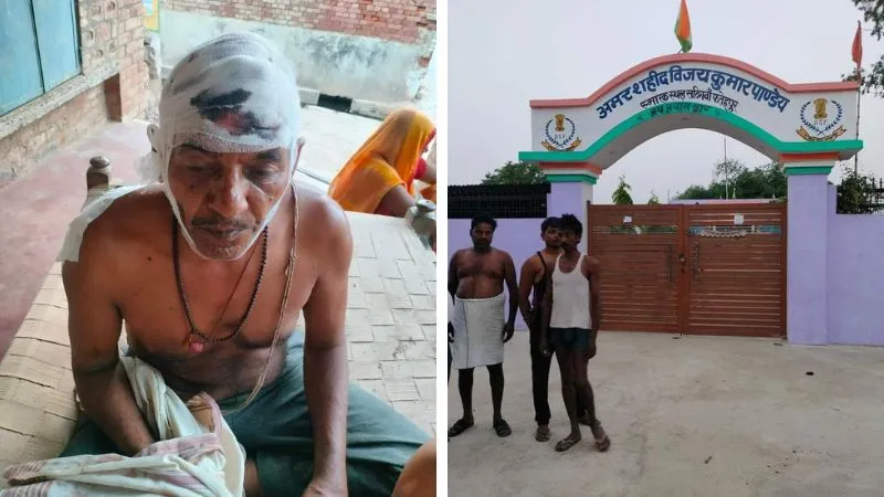 Fatehpur News : बदमाशों ने शहीद के पिता पर धारधार हथियार से किया हमला, दो दिन पहले भी मचाया था उत्पात