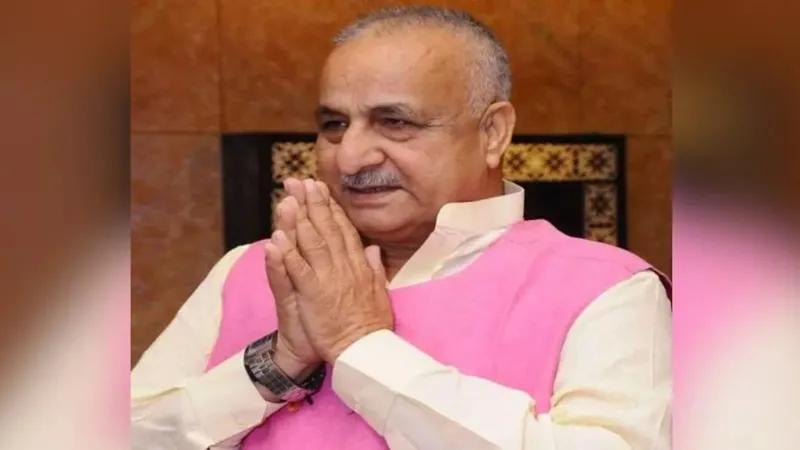 आगरा: दो बार के पूर्व विधायक और पूर्व राज्यमंत्री रहे राज्यसभा सदस्य हरद्वार दुबे का निधन, भाजपा में शोक की लहर