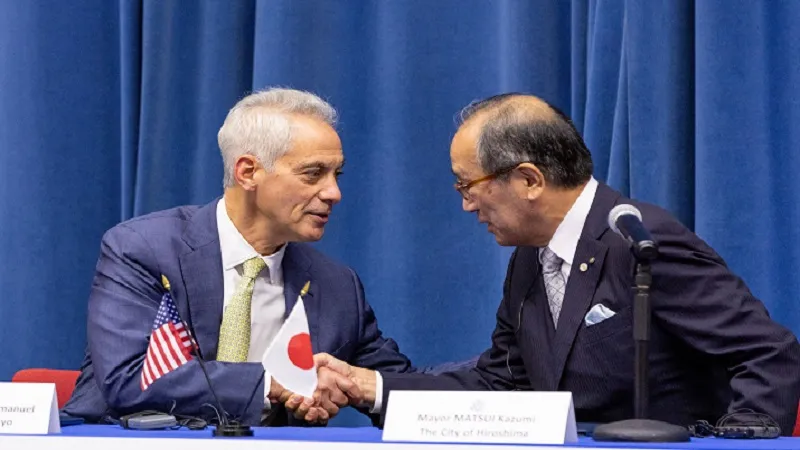 शांति को बढ़ावा देने के लिए हिरोशिमा और पर्ल हार्बर के स्मारक पार्क के बीच ‘Sister Park’ समझौता