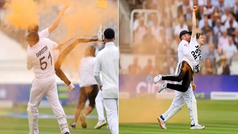 England vs Australia Ashes Test: एशेज टेस्ट शुरू होने से पहले मैदान पर घुसे प्रदर्शनकारी, दोनों टीमों के खिलाड़ियों ने रोका