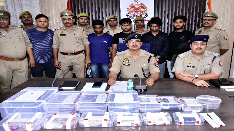 मुरादाबाद: दिल्ली के गिरोह ने सात घरों में की थी चोरी की वारदात