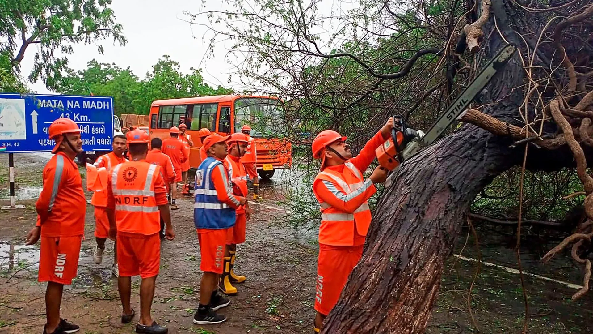 चक्रवात 'बिपरजॉय' ने गुजरात में छोड़े तबाही के निशान, अब कमजोर पड़ा 