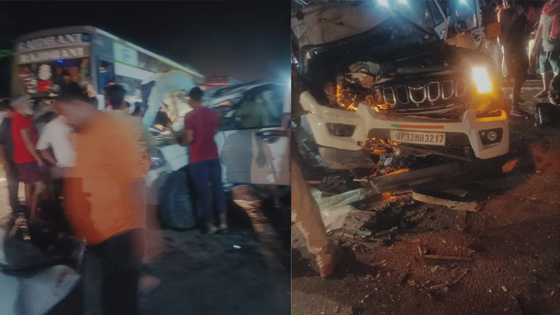 बरेली: ट्रक और स्कॉर्पियो की आमने-सामने भिड़ंत, चार घायल, दो ने तोड़ा दम 