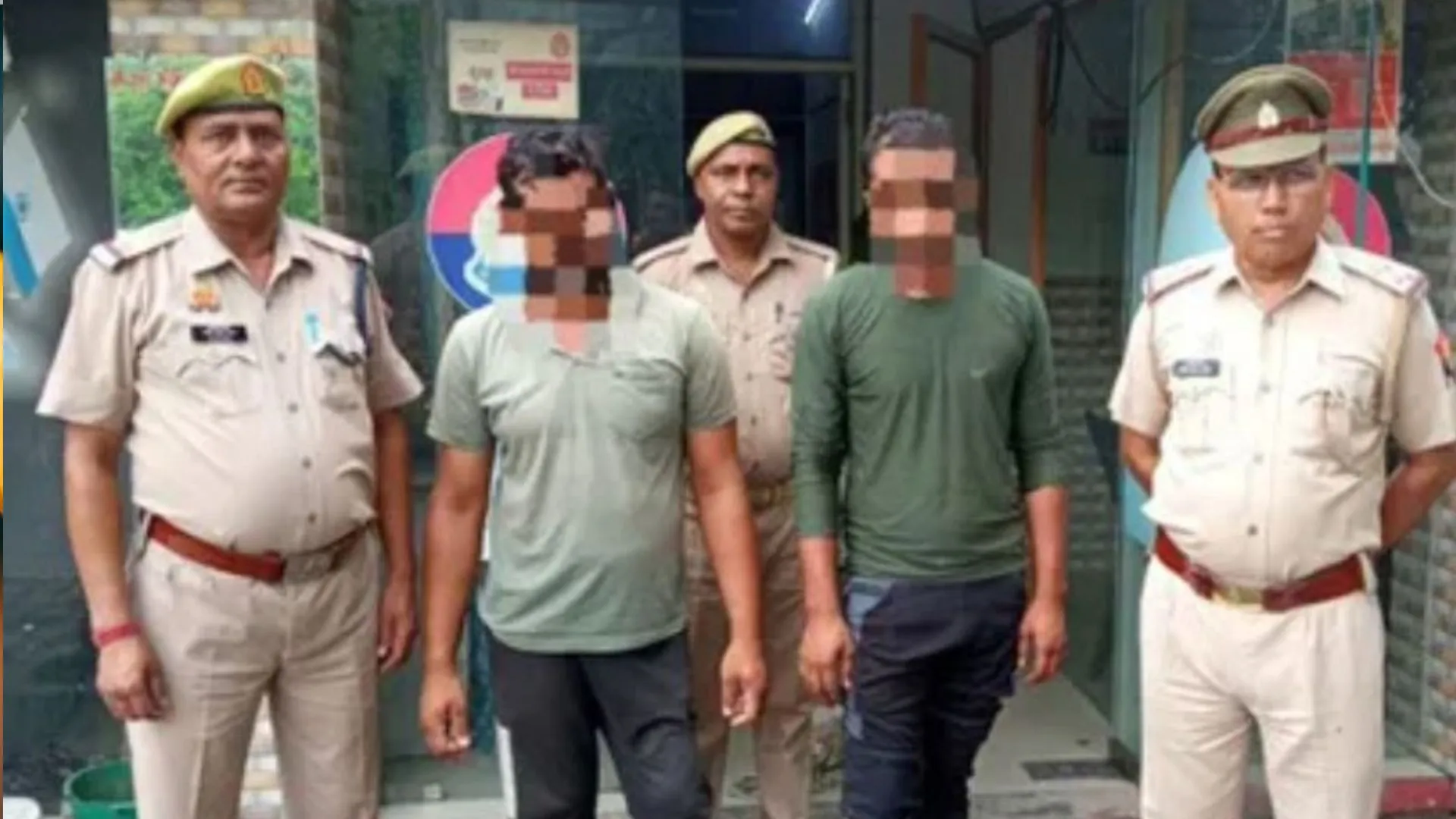 मेरठ में मुठभेड़ के बाद दो गौ तस्कर गिरफ्तार,  एक के पैर में लगी गोली