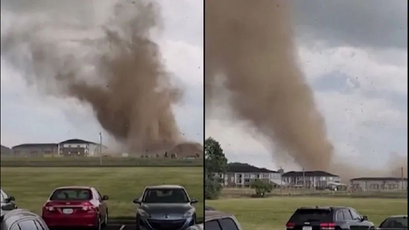 America : बवंडर के कारण तीन लोगों की मौत, बिजली आपूर्ति ठप...आपातकाल की स्थिति घोषित