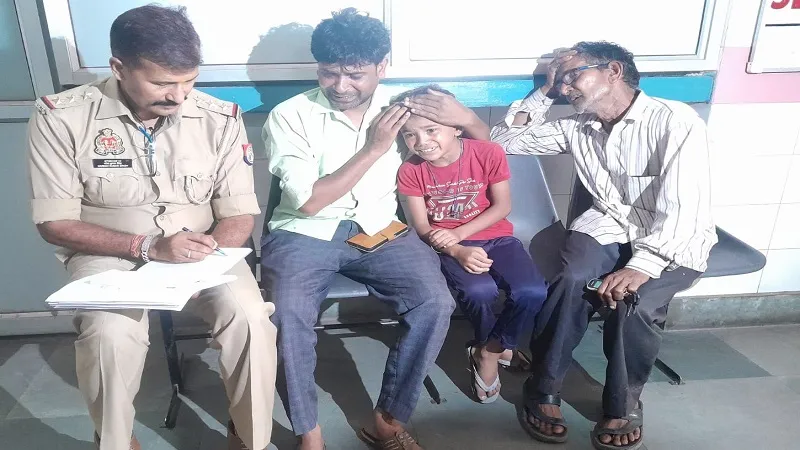 संभल: कार ने पेट्रोल पंप सेल्समैन को रौंदा, मौत