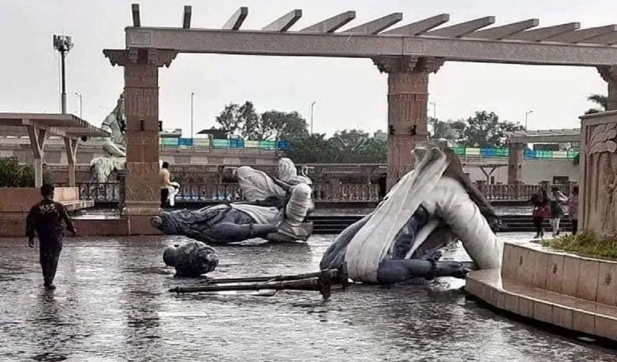 महाकाल लोक गलियारे में मूर्तियां गिरने की न्यायिक जांच के लिए अदालत जाएगी कांग्रेस 