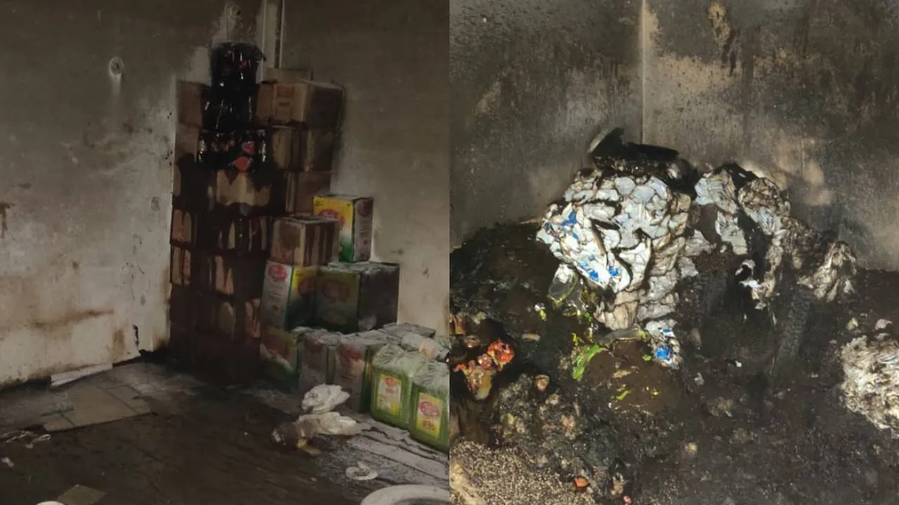 पीलीभीत: किराना गोदाम में आग से लाखों का नुकसान..जानिए कैसे हुआ हादसा