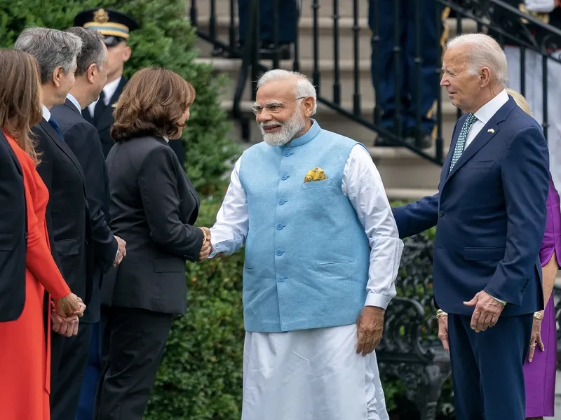 प्रधानमंत्री मोदी की यात्रा भारत और अमेरिका के संबंधों को उच्च स्तर पर लेकर जाएगी : कमला हैरिस