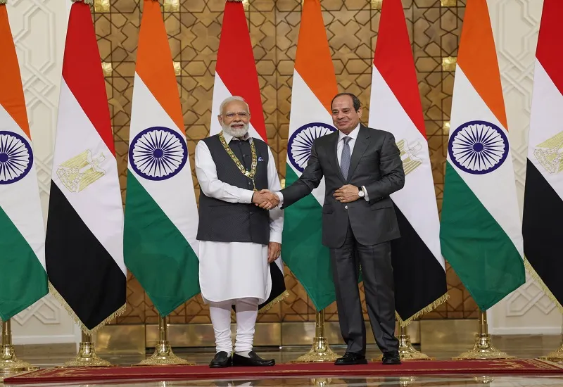 PM Modi Egypt Visit : पीएम मोदी को मिस्र में मिला सर्वोच्च राजकीय सम्मान, राष्ट्रपति अब्देल ने किया सम्मानित, जानिए क्या है 'Order of the Nile' अवार्ड?
