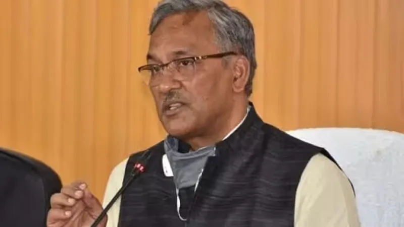 देशभक्त थे नाथूराम गोडसे, बलिया में बोले त्रिवेन्द्र सिंह रावत