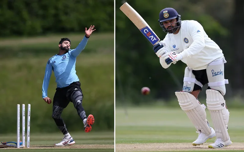 WTC Final 2023 : बिरंगी गेंदों से फील्डिंग का अभ्यास कर रही है भारतीय टीम 