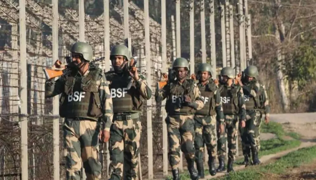 BSF ने उसके खिलाफ प्रदर्शन की खबरों का किया खंड़न 