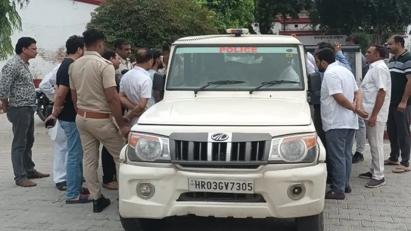 संभल: पुलिस अधिकारी की पत्नी से लूटे जेवर बरामद करने पहुंची अंबाला पुलिस