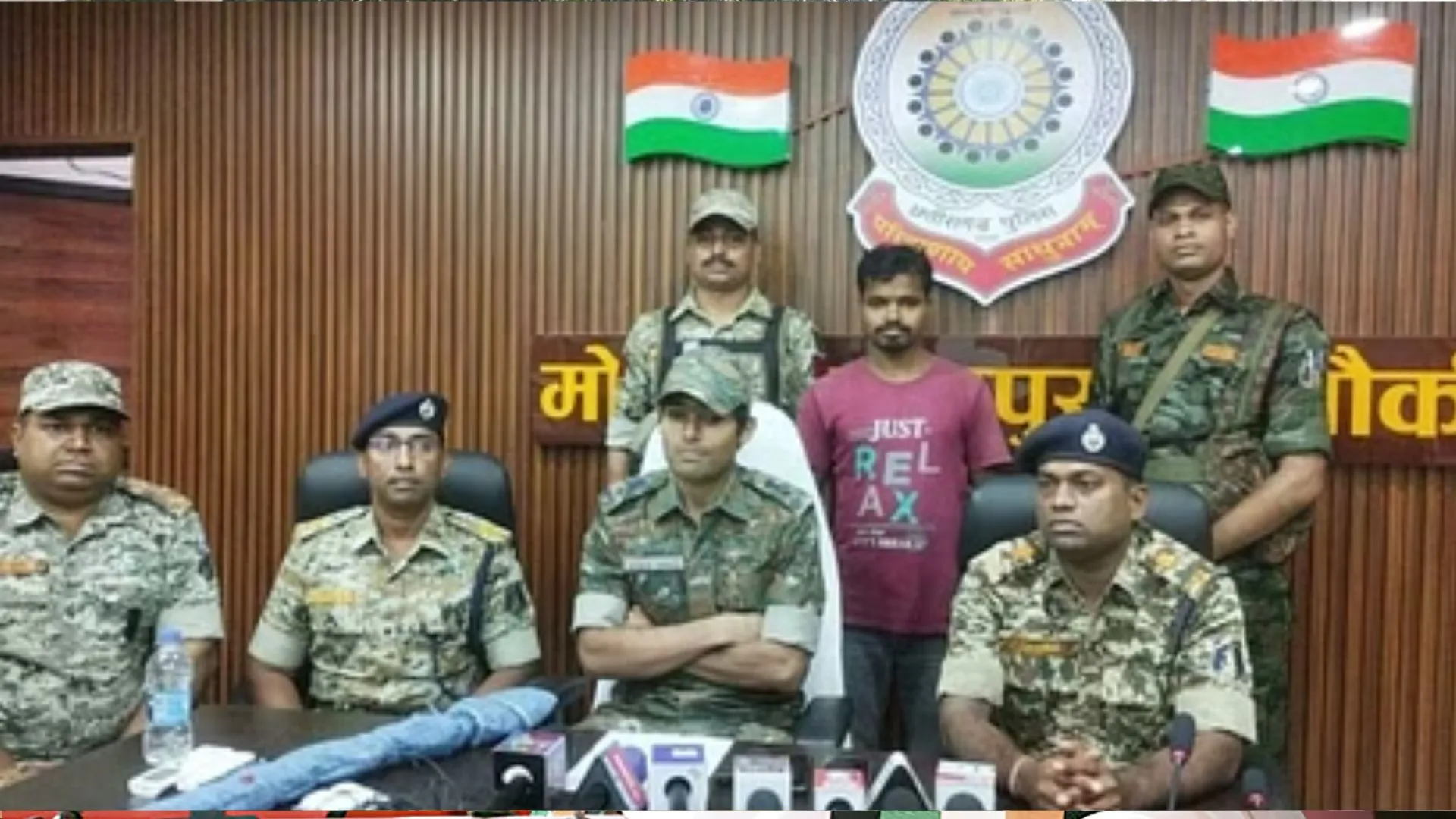 छत्तीसगढ़: पुलिस को मिली बड़ी सफलता, एक लाख का इनामी नक्सली गिरफ्तार
