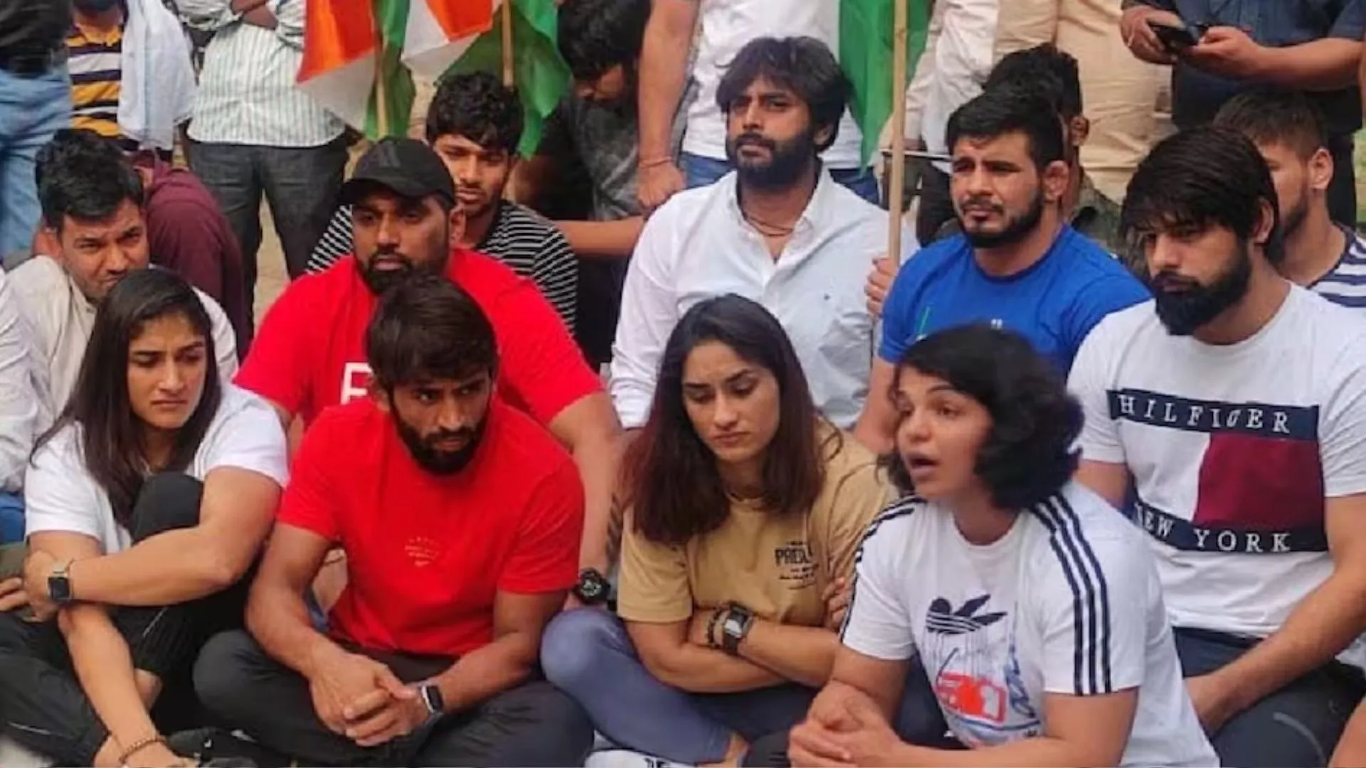 सोनीपत में पहलवानों की महापंचायत: हम एशियन गेम्स तभी खेलेंगे जब ये सारा मुद्दा सुलझेगा- साक्षी मलिक