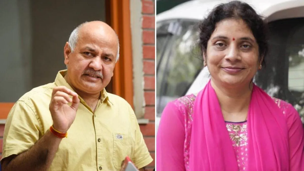 दिल्ली हाईकोर्ट से अंतरिम राहत मिलने के बाद बीमार पत्नी से मिलने पहुंचे मनीष सिसोदिया 