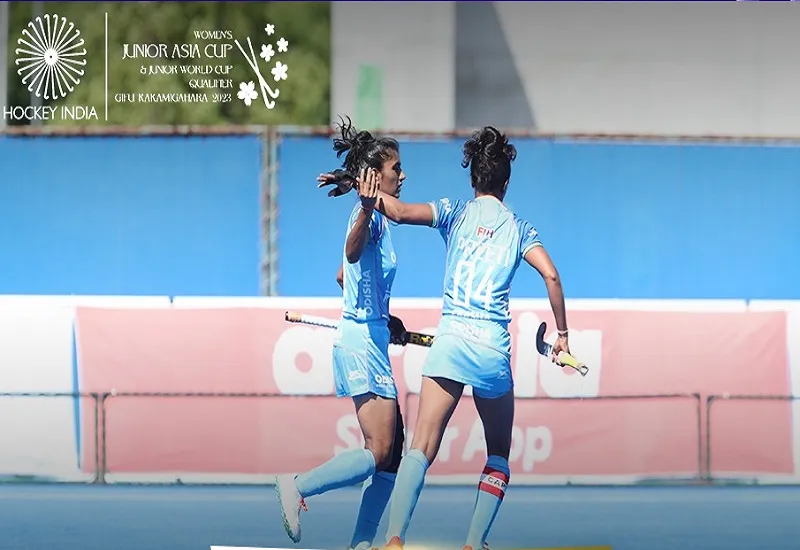 Women's Junior Hockey Asia Cup 2023 : महिला जूनियर एशिया कप में भारत का विजयी आगाज, उज्बेकिस्तान को 22-0 से रौंदा
