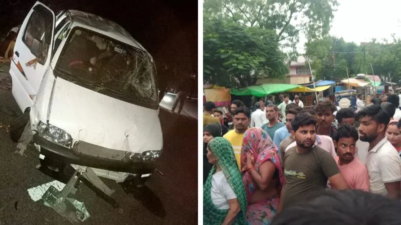 हादसों का रविवार : Unnao में खून से लाल हुईं सड़कें, हादसों में पांच की मौत, ग्रामीणों ने रोड जाम की