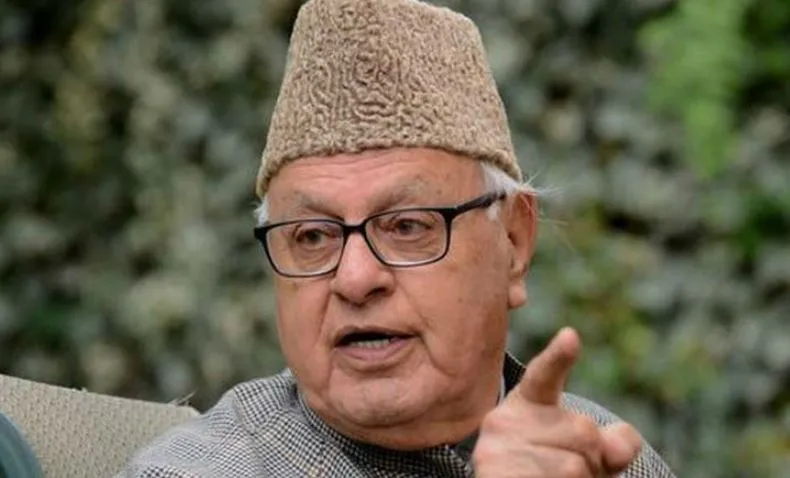 जम्मू कश्मीर में लोगों को दहशत में रखने के लिए स्थापित व्यवस्था, फारूक ने लगाया आरोप