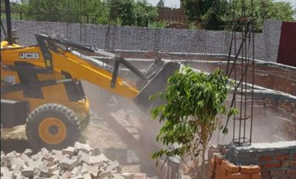 बरेली: बीडीए ने 33 बीघा क्षेत्र में बन रहीं तीन अवैध कॉलोनियां कीं ध्वस्त 