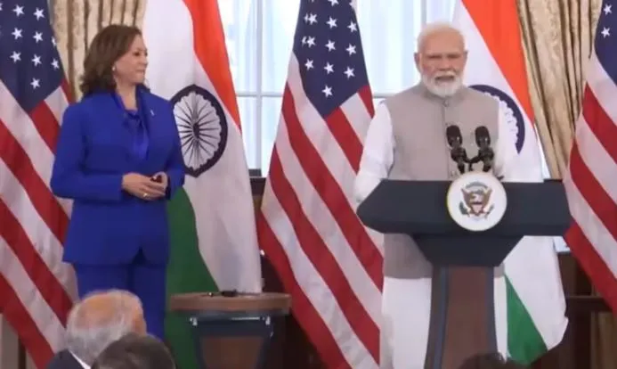 भारत-अमेरिका ने पिछले नौ साल में लंबी यात्रा तय की, आकाश से समुद्र तक सहयोग बढ़ा: PM मोदी 