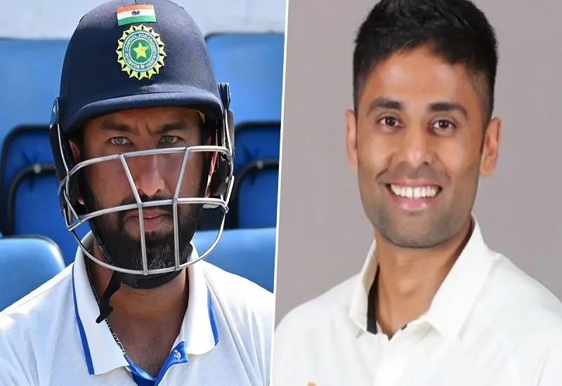 Duleep Trophy : पश्चिम क्षेत्र के लिए दलीप ट्रॉफी खेलेंगे चेतेश्वर पुजारा और सूर्यकुमार 