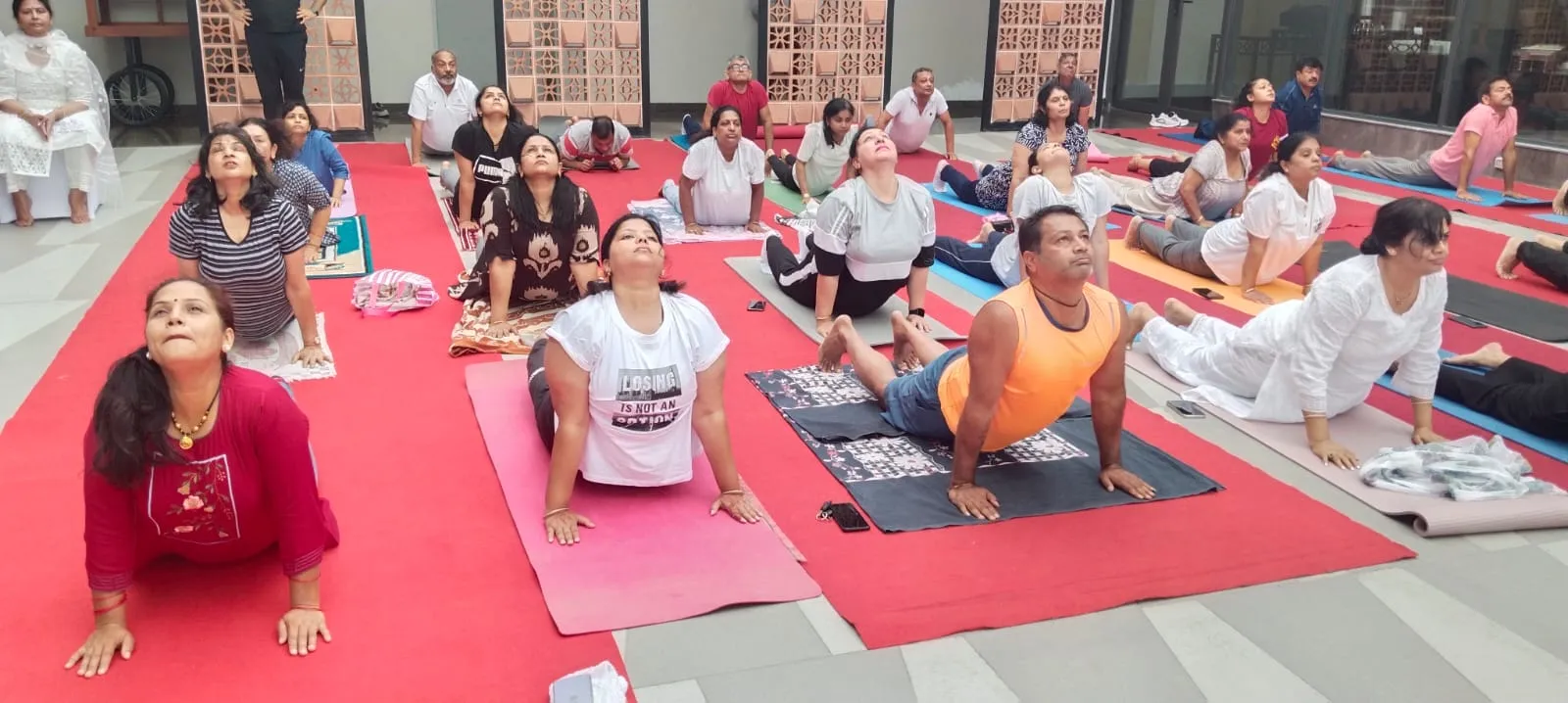 International Yoga Day: हल्द्वानी में मनाया गया विश्व योग दिवस, निरोग रहने का लिया संकल्प