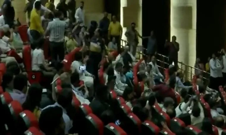 आईपी विवि परिसर के उद्घाटन में ‘मोदी’, ‘मोदी’ के लगे नारे, केजरीवाल का संबोधन हुआ बाधित 