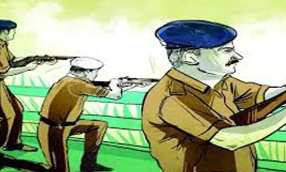 मेरठ: पुलिस के साथ मुठभेड़ में तीन बदमाश गिरफ्तार 