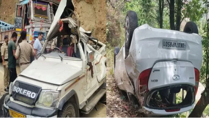 कोटद्वार: राष्ट्रीय राजमार्ग पर बड़ा हादसा, 2 लोगों की हुई मौत 