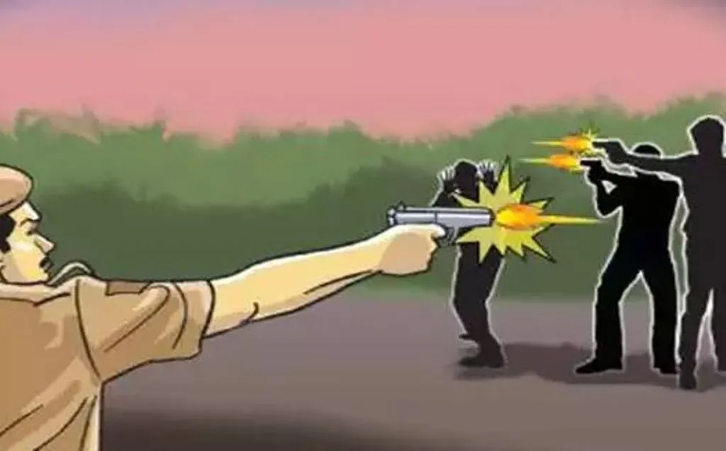 मणिपुर में संदिग्ध कुकी उग्रवादियों के साथ मुठभेड़ में तीन पुलिसकर्मी घायल 