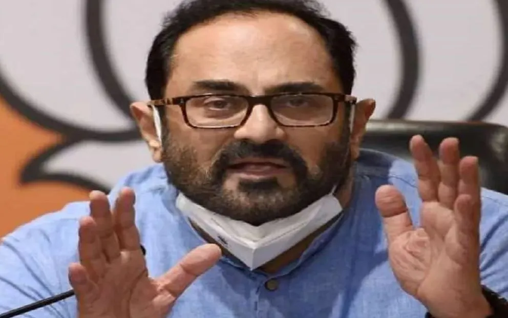 एम के स्टालिन तानाशाह जोसेफ स्टालिन की तरह व्यवहार कर रहे हैं: केंद्रीय मंत्री चंद्रशेखर 