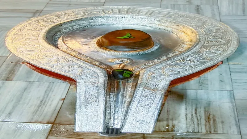 प्रतापगढ़: श्रद्धालुओं का मन मोह रहा बाबा घुइसरनाथ धाम का चांदी जड़ित अरघा