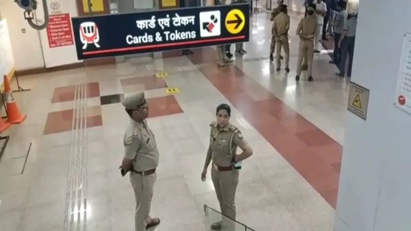 लखनऊ: हजरतगंज मेट्रो स्टेशन को बम से उड़ाने की धमकी, मचा हड़कंप, जांच में सामने आई ये बात